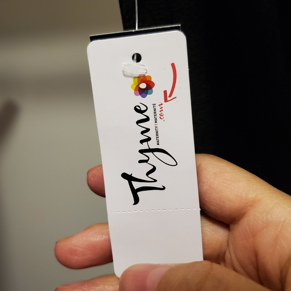 @NWT@2 for 30$,thyme maternity ankle pants, size L - Picture 6 of 7